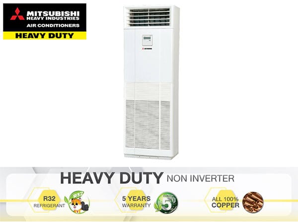 แอร์ MITSUBISHI HEAVY DUTY แบบตู้ตั้ง Non-Inverter R 410A