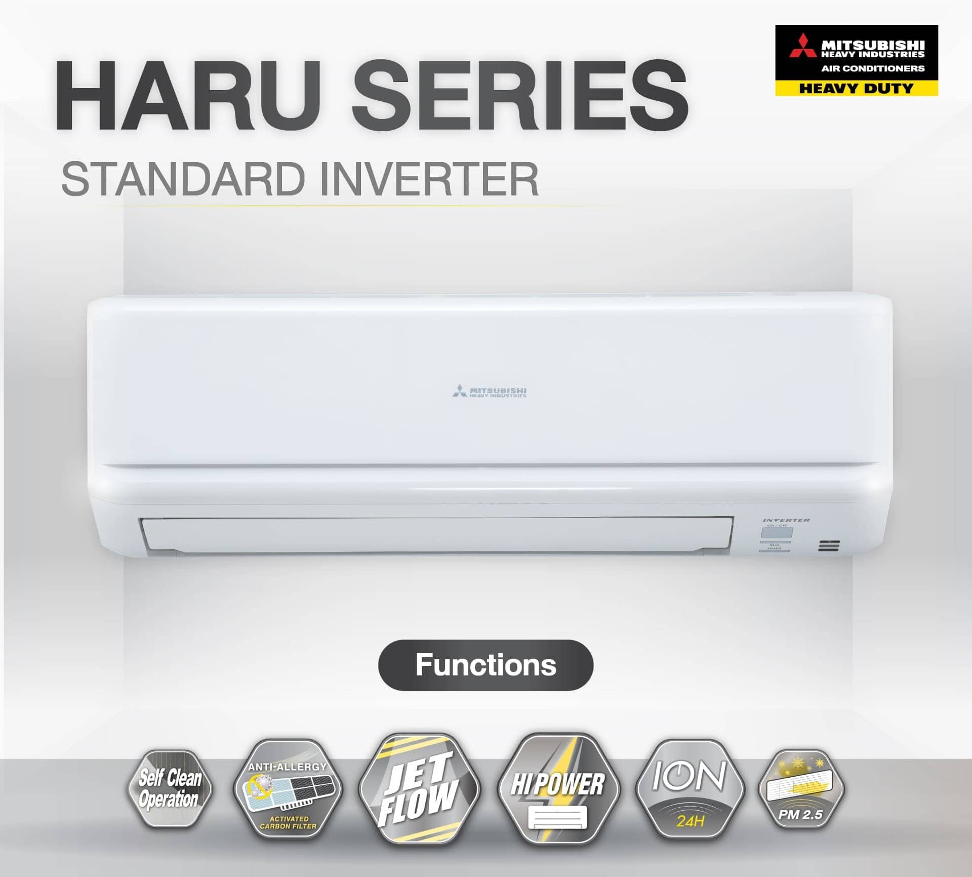 Standard Inverter รุ่น Haru Series - SRK-YW-W1