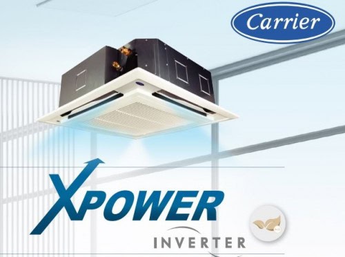 แอร์ CARRIER สี่ทิศทาง Inverter น้ำยา R32